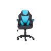 Крісло ігрове GT Racer X-1414 Black/Light Blue (X-1414 Black/Light Blue (Kids))