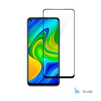 Скло захисне 2E Basic Xiaomi Redmi Note 9, 2.5D FCFG, black border (2E-MI-N9-SMFCFG-BB)