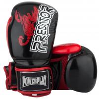 Photos - Martial Arts Gloves PowerPlay Боксерські рукавички  3007 14oz Black  PP300714o (PP300714ozBlack)