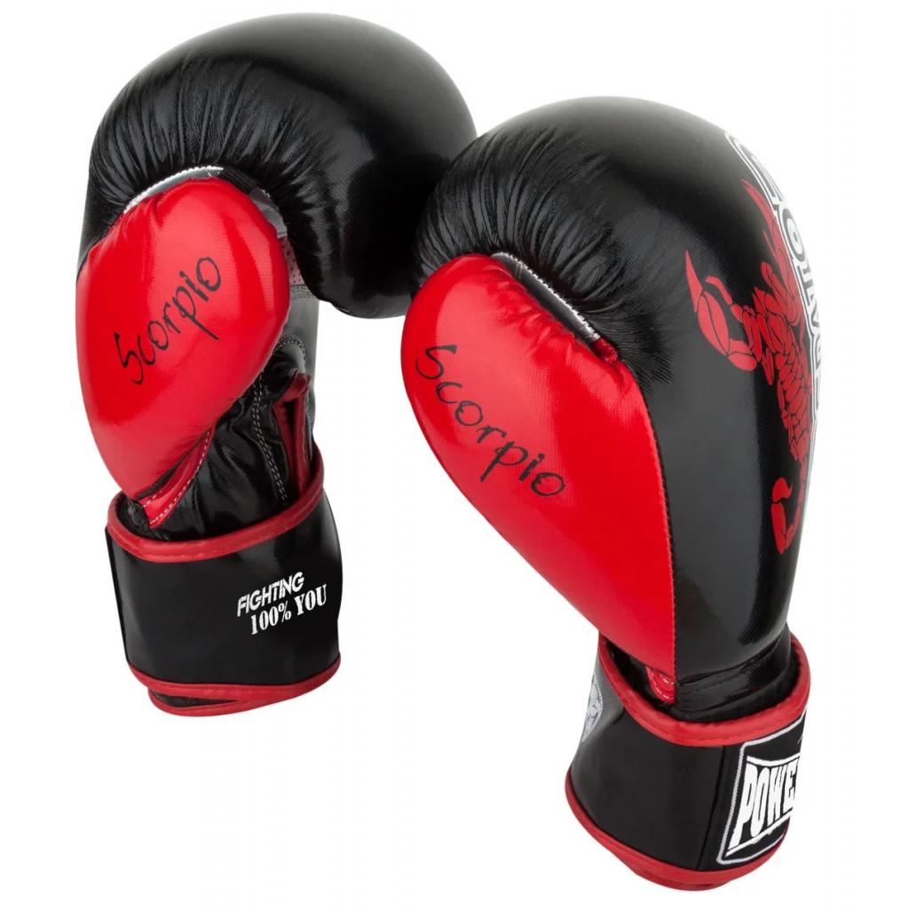 Боксерські рукавички PowerPlay 3007 16oz Black (PP_3007_16oz_Black) зображення 2