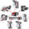 Шуруповерт Graphite Energy + SET, 18В, 2х2.0 Ач, 109ед. кейс (58G022-PS15) зображення 11