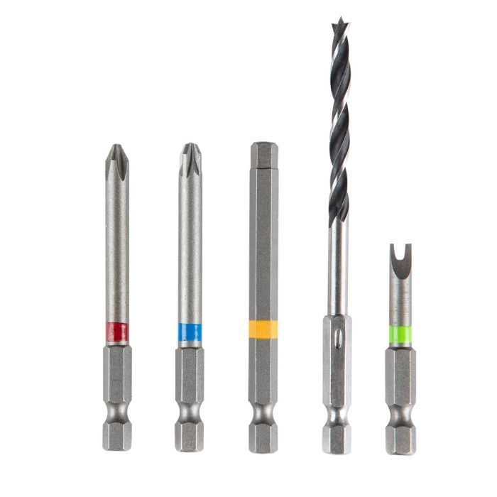Шуруповерт Graphite Energy + SET, 18В, 2х2.0 Ач, 109ед. кейс (58G022-PS15) зображення 6