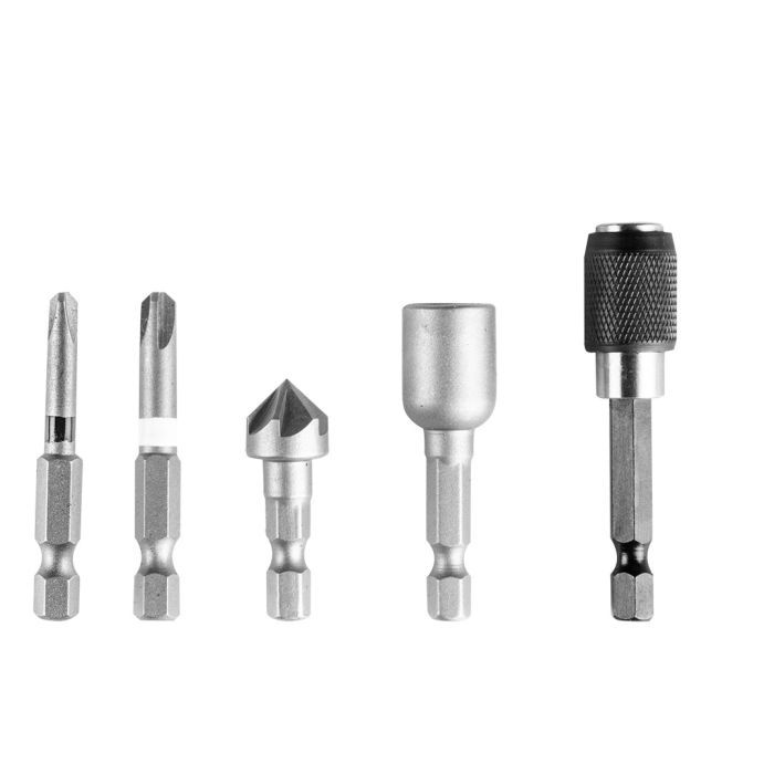 Шуруповерт Graphite Energy + SET, 18В, 2х2.0 Ач, 109ед. кейс (58G022-PS15) зображення 7
