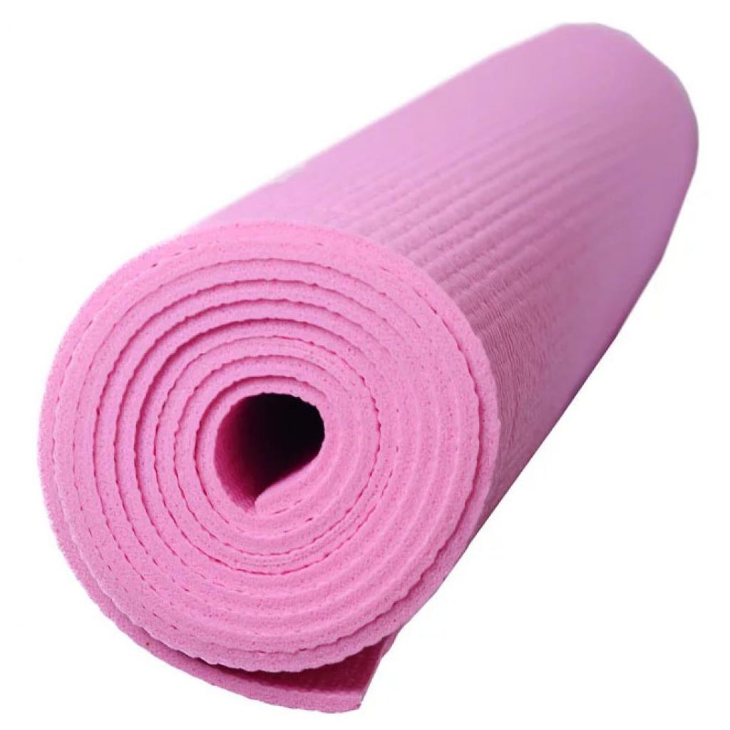 Коврик для фитнеса PowerPlay 4010 173 x 61 x 0.4 см Pink (PP_4010_Pink_(173*0,4)) изображение 3
