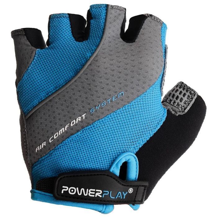 Велорукавиці PowerPlay Women 5023 Blue XS (5023B_XS_Blue_Lady) зображення 2