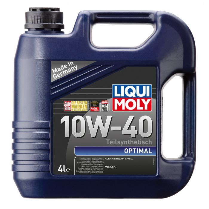 Моторна олива Liqui Moly Optimal 10W-40 4л (LQ 3930)