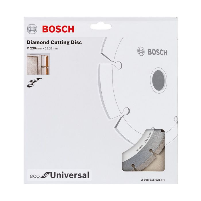 Круг відрізний Bosch ECO Universal 125-22.23 (2.608.615.028) зображення 2