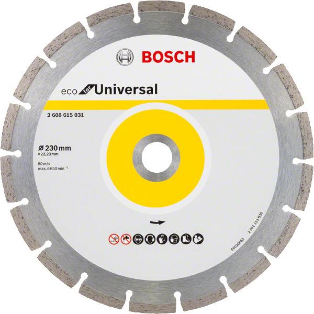 Круг отрезной Bosch ECO Universal 230-22.23 (2.608.615.031)