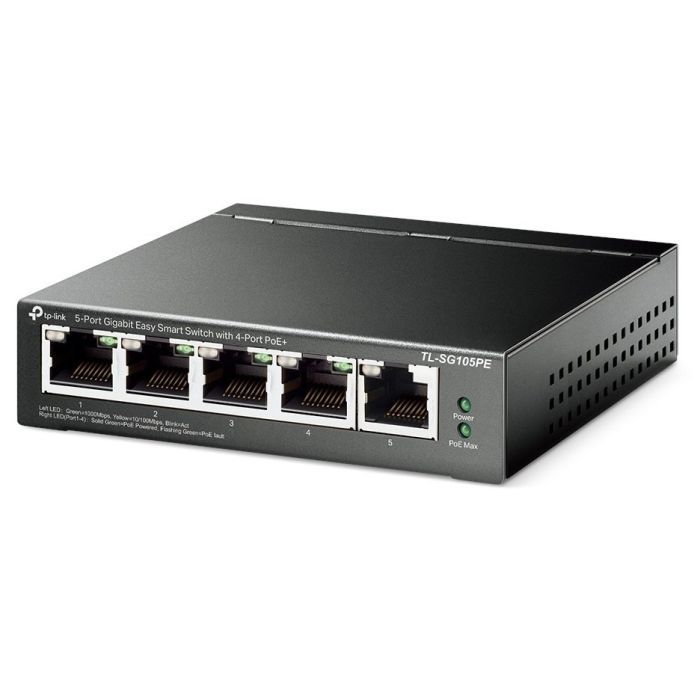 Коммутатор сетевой TP-Link TL-SG105PE изображение 2