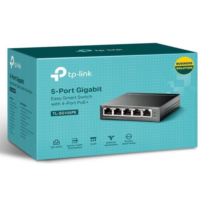 Коммутатор сетевой TP-Link TL-SG105PE изображение 4
