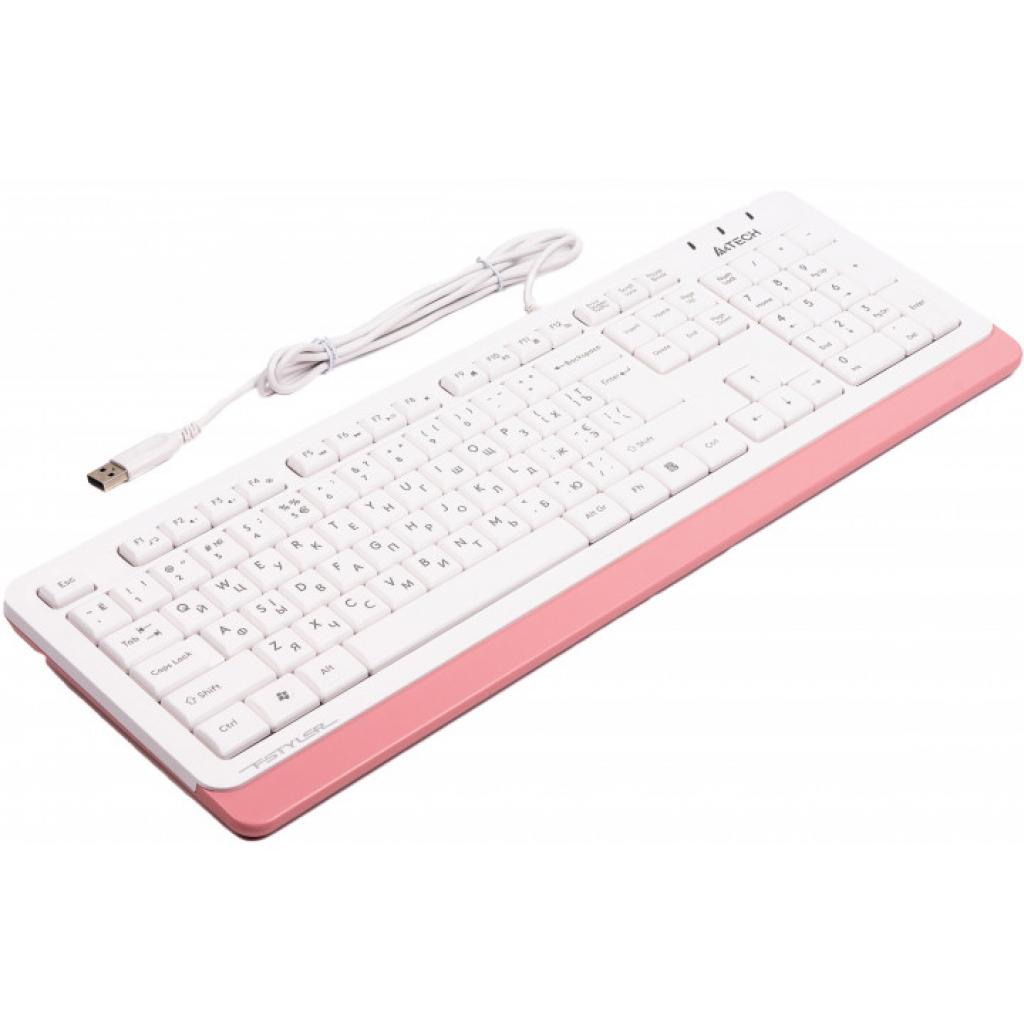 Клавіатура A4Tech FK10 Pink зображення 2