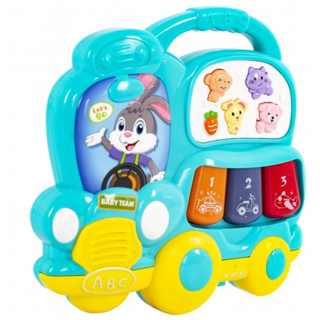 Развивающая игрушка Baby Team музыкальный Автобус (8633) изображение 2
