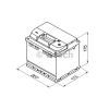 Акумулятор автомобільний Bosch 52А (0 092 S50 010) зображення 3