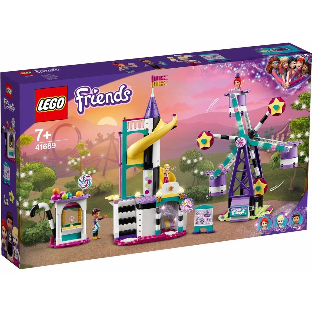 Конструктор LEGO Friends Волшебное колесо обозрения и горка 545 деталей (41689)