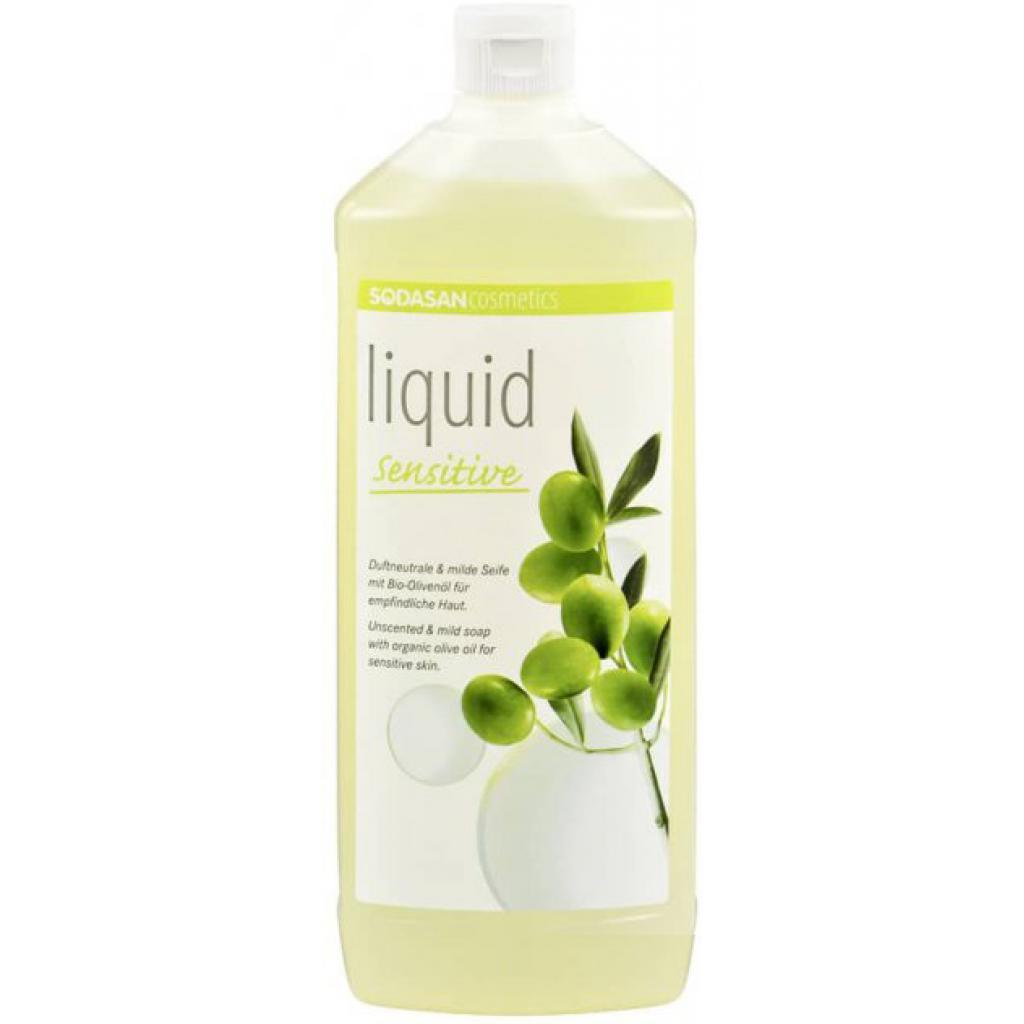 Жидкое мыло Sodasan органическое Sensitive для чувствительной и детской кожи 1 л (4019886075169)