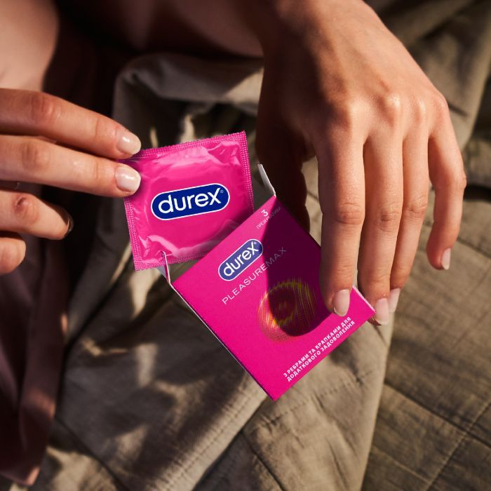 Презервативы Durex Pleasuremax с силиконовой смазкой с ребрами и точками 12 шт. (5038483204016) изображение 5
