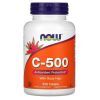 Витамин Now Foods Витамин C-500 с шиповником, With Rose Hips, 250 таблеток (NOW-00672)