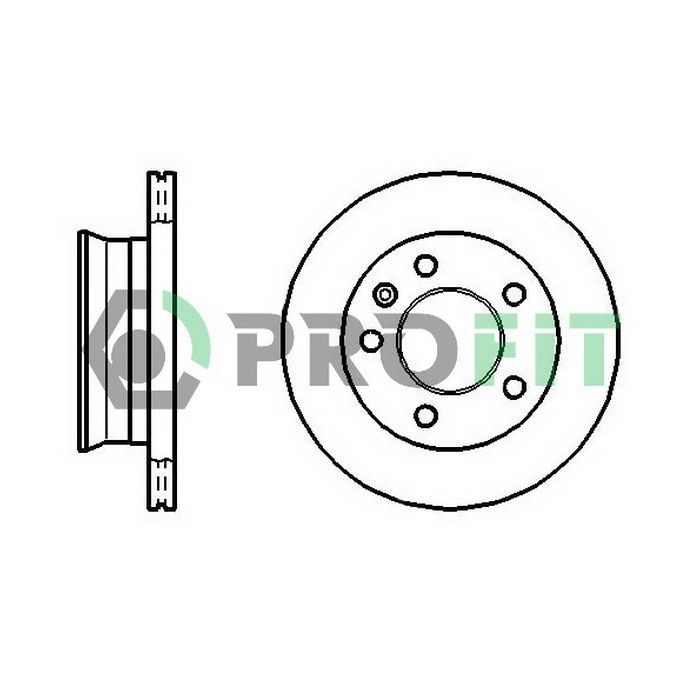 Тормозной диск Profit 5010-1013