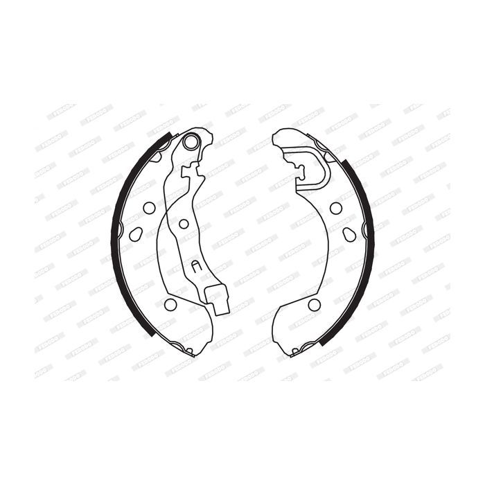 Гальмівні колодки FERODO FSB649
