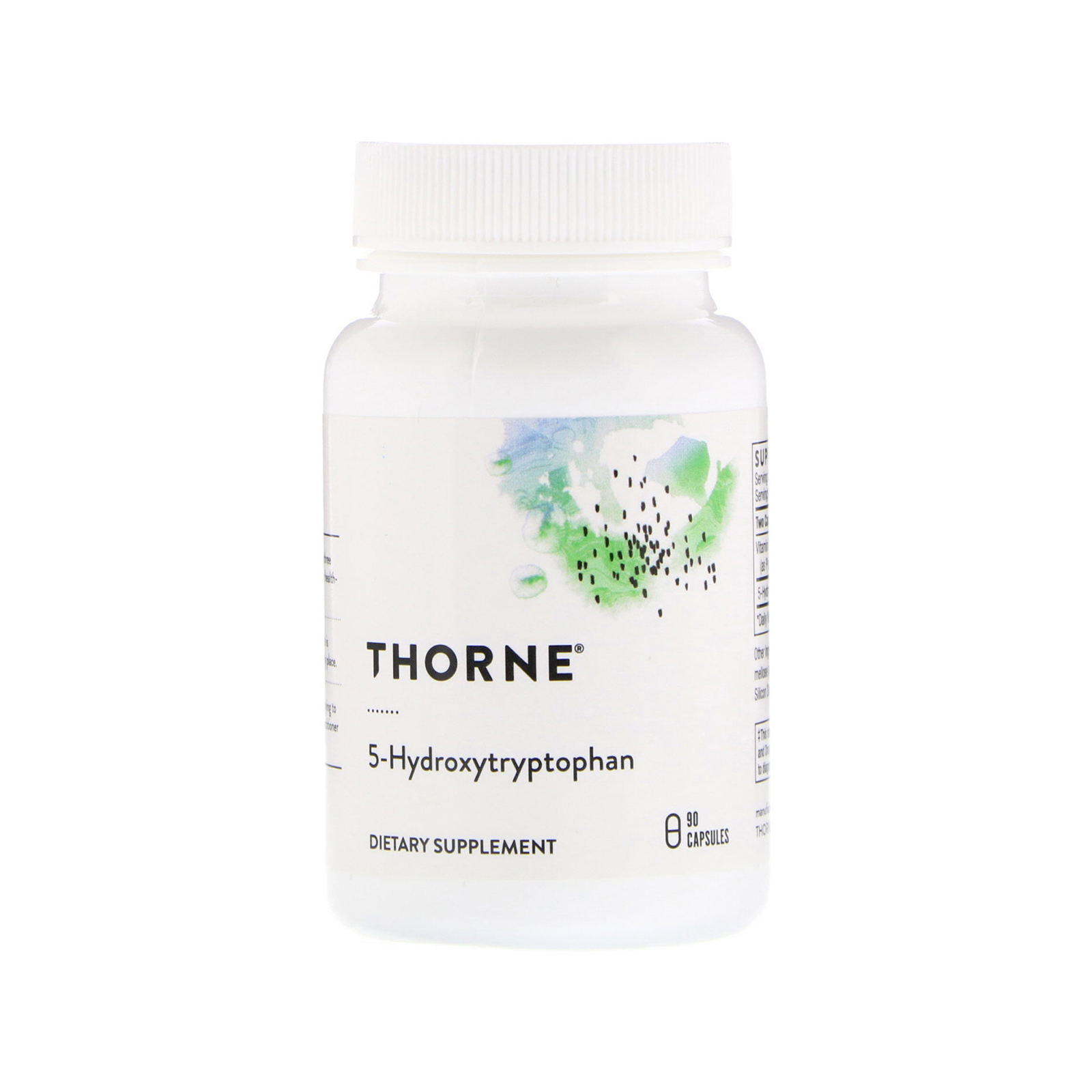 Аминокислота Thorne Research 5-HTP (5-Гидрокситриптофан, 5-Hydroxytryptophan) 100 мг, 90 (THR-50302)