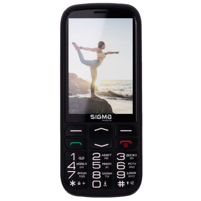 Мобильный телефон Sigma Comfort 50 Optima Black (4827798122211)