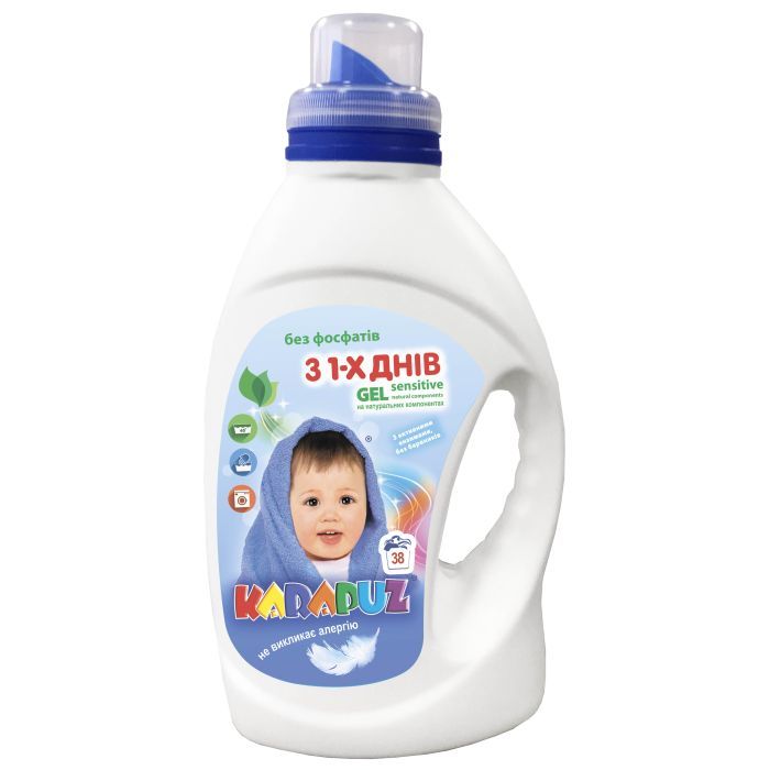 Гель для стирки Карапуз Sensitive для детского белья 3 л (4820049381610)
