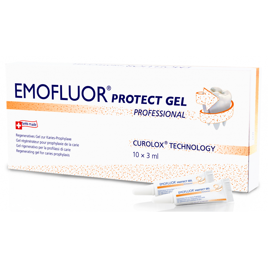 Гель для полости рта Dr. Wild Emofluor Protect профессиональный для защиты зубов 10 х 3 мл (2100000025237) изображение 3
