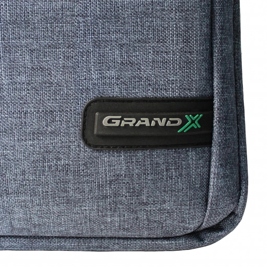 Сумка для ноутбука Grand-X 14'' SB-148 soft pocket Dark Grey (SB-148D) зображення 7