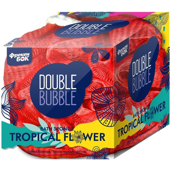 Губка для купания Фрекен БОК Tropical Flower (4823071640250)