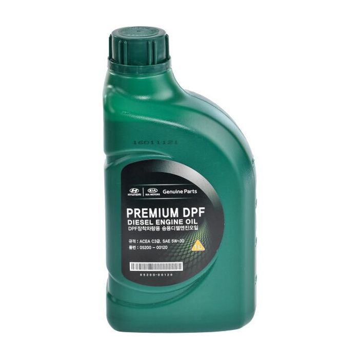 Моторное масло Hyundai Premium DPF Diesel 5w30 1л (0520000120)