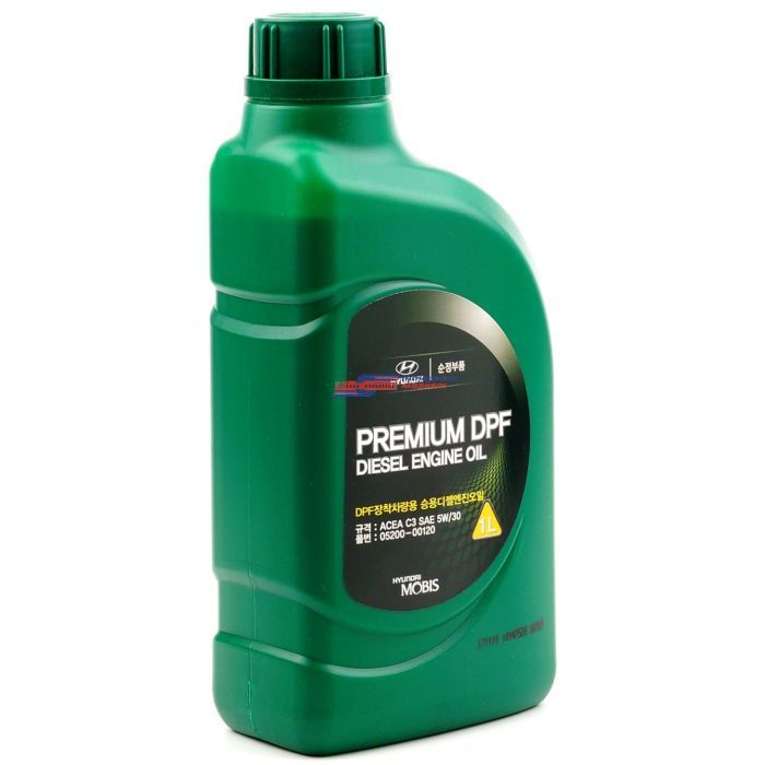 Моторное масло Hyundai Premium DPF Diesel 5w30 1л (0520000120) изображение 3