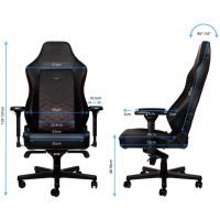 Кресло игровое Noblechairs Hero Black/Red (NBL-HRO-PU-BRD) изображение 9