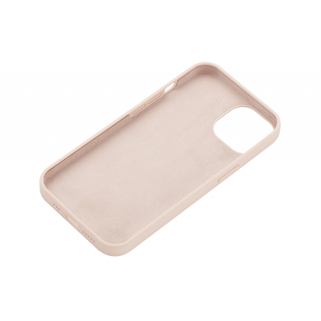 Чохол до мобільного телефона 2E Basic Apple iPhone 13, Liquid Silicone, Sand Pink (2E-IPH-13-OCLS-RP) зображення 3