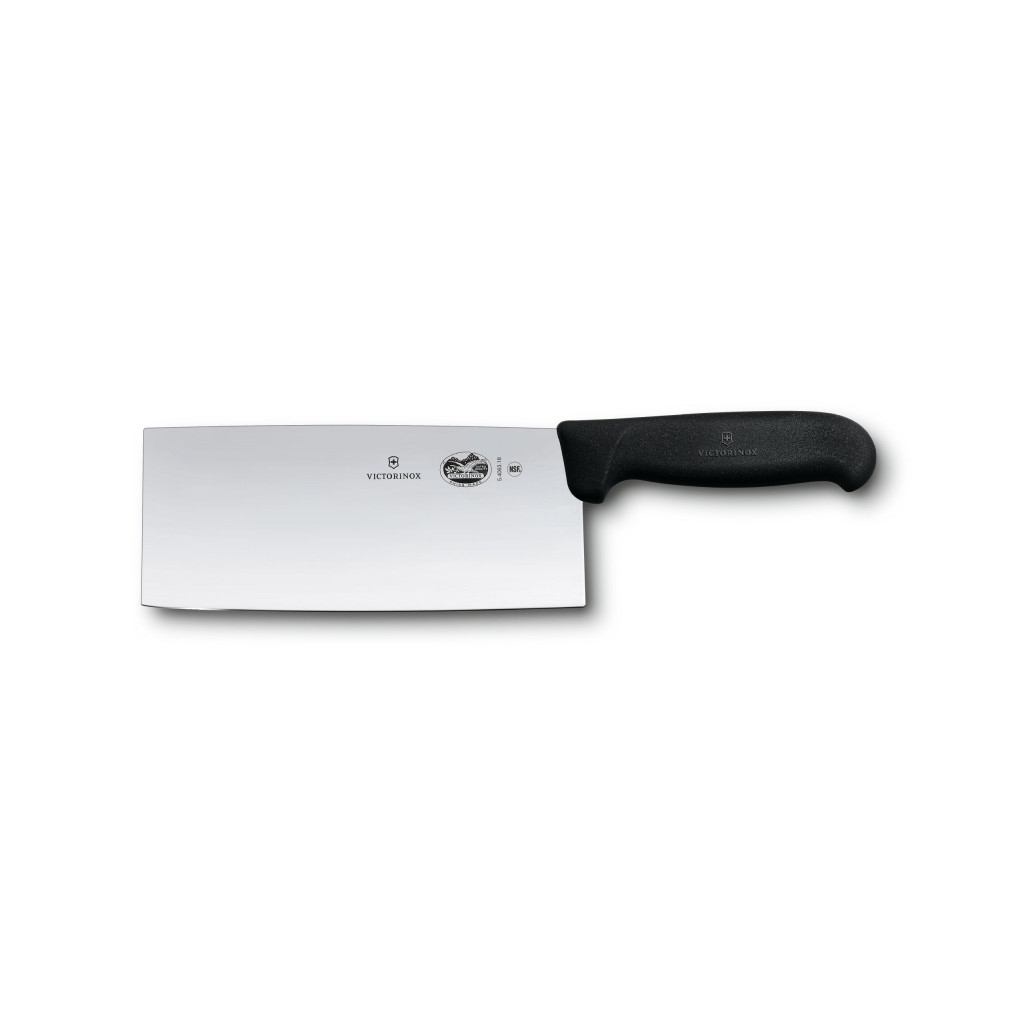 Кухонный нож Victorinox Fibrox Cleaver 18 см Black (5.4063.18)