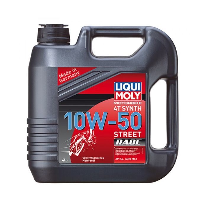 Моторное масло Liqui Moly Motorbike 4T Synth 10W-50 Street Race 1л. (3982)