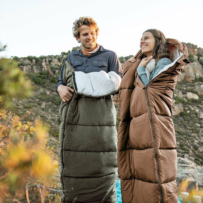 Спальный мешок Naturehike U350 NH20MSD07 Hollow Cotton Right Brown (6927595767221-R) изображение 3