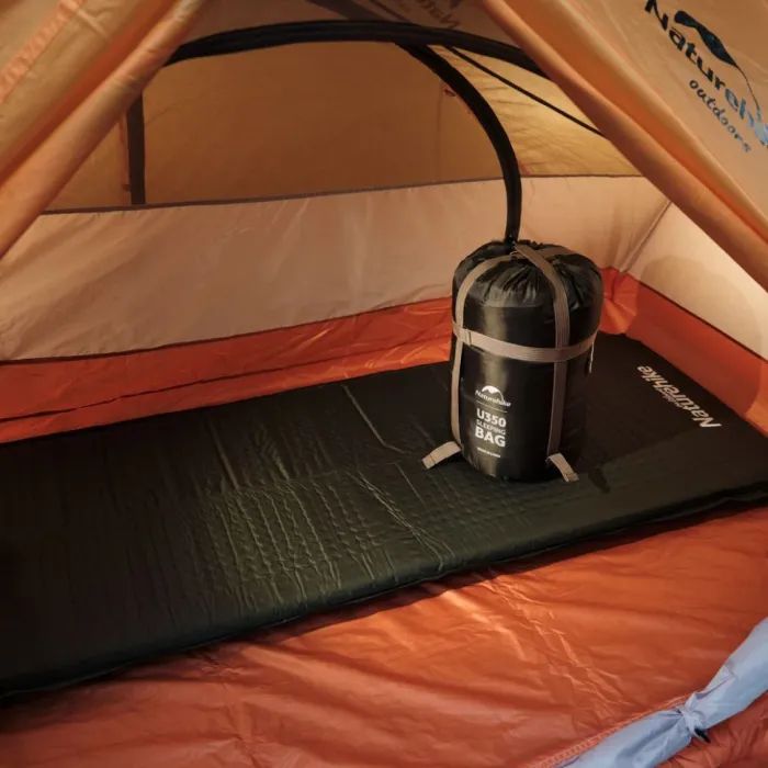 Спальный мешок Naturehike U350 NH20MSD07 Hollow Cotton Left Brown (6927595767221-L) изображение 7
