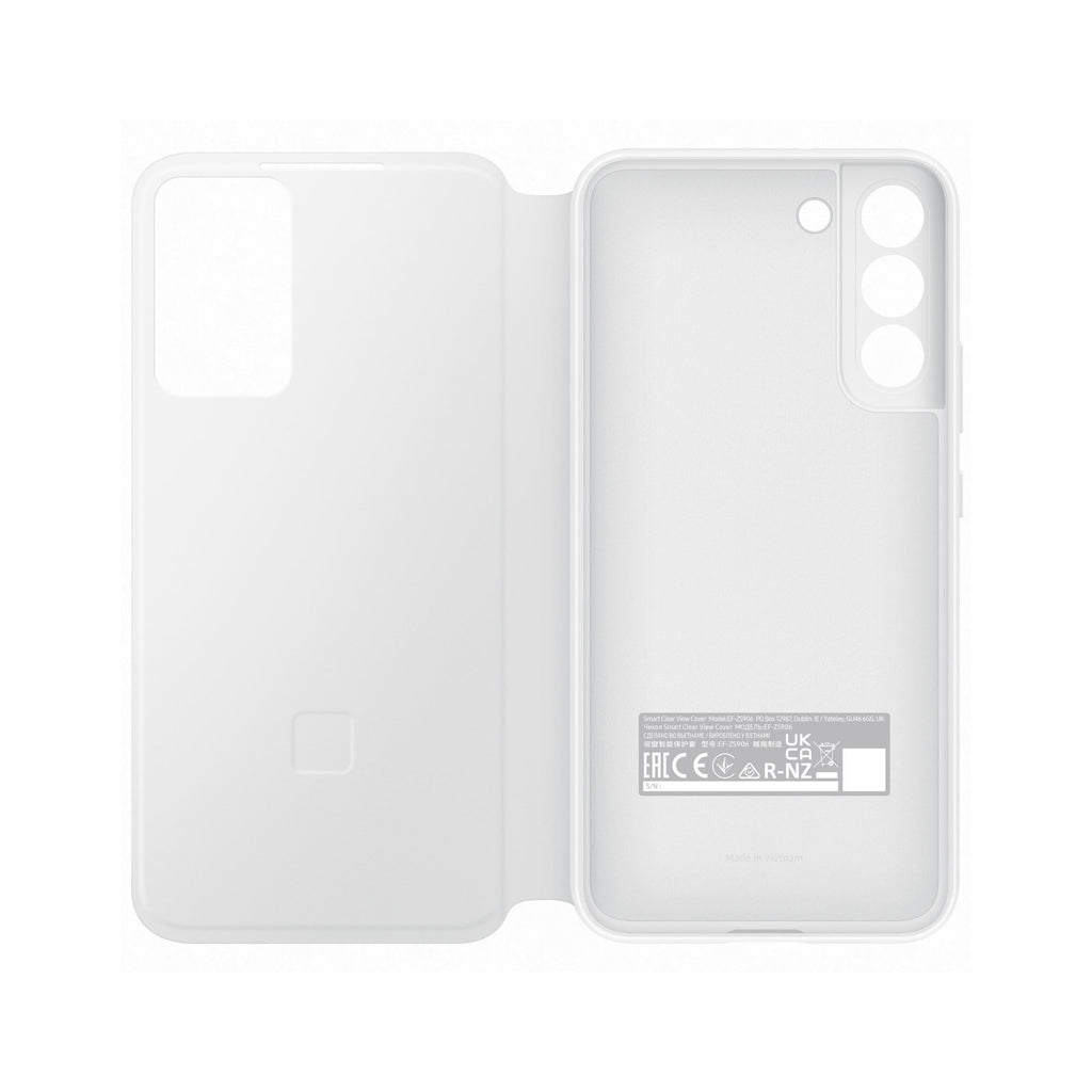 Чохол до мобільного телефона Samsung Smart Clear View Cover Galaxy S22 Plus White (EF-ZS906CWEGRU) зображення 4
