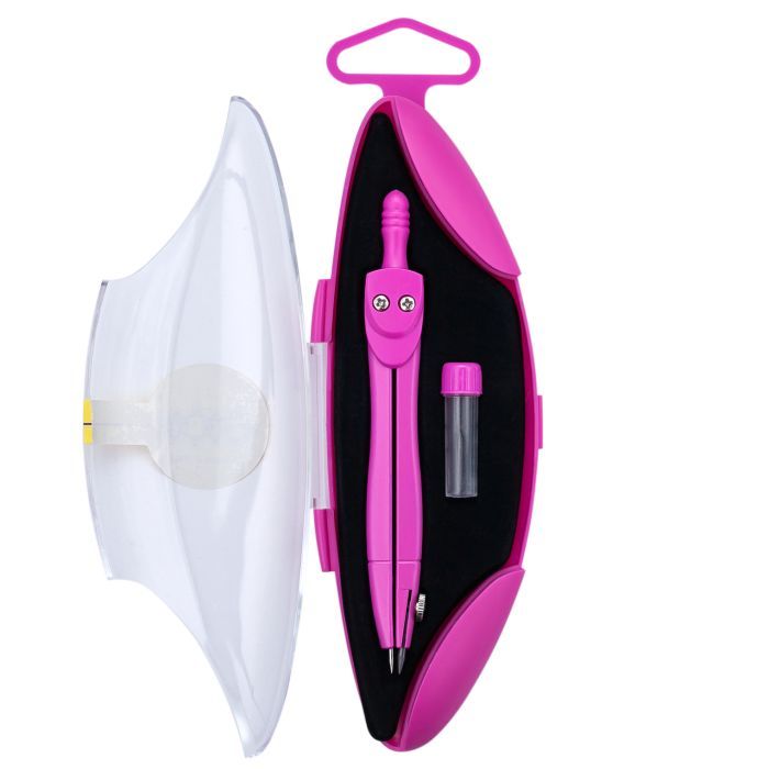 Циркуль ZiBi NEON START, в тв. футляр, зап.грифель, салатовый, KIDS Line (ZB.5323NS-15) изображение 2