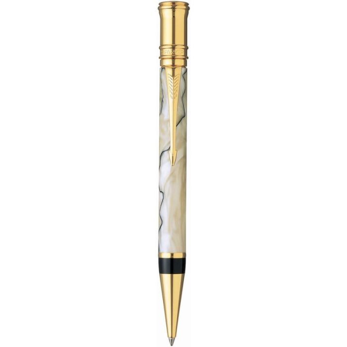 Ручка шариковая Parker DUOFOLD  Pearl and Black NEW BP (91 632Ж)