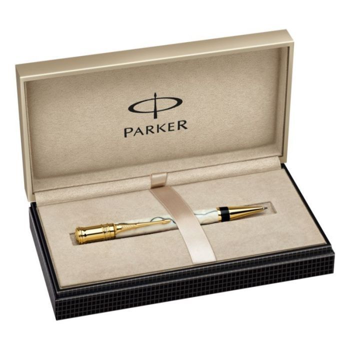 Ручка шариковая Parker DUOFOLD  Pearl and Black NEW BP (91 632Ж) изображение 4
