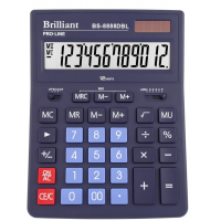 Photos - Calculator Brilliant Калькулятор  BS-8888DBL 