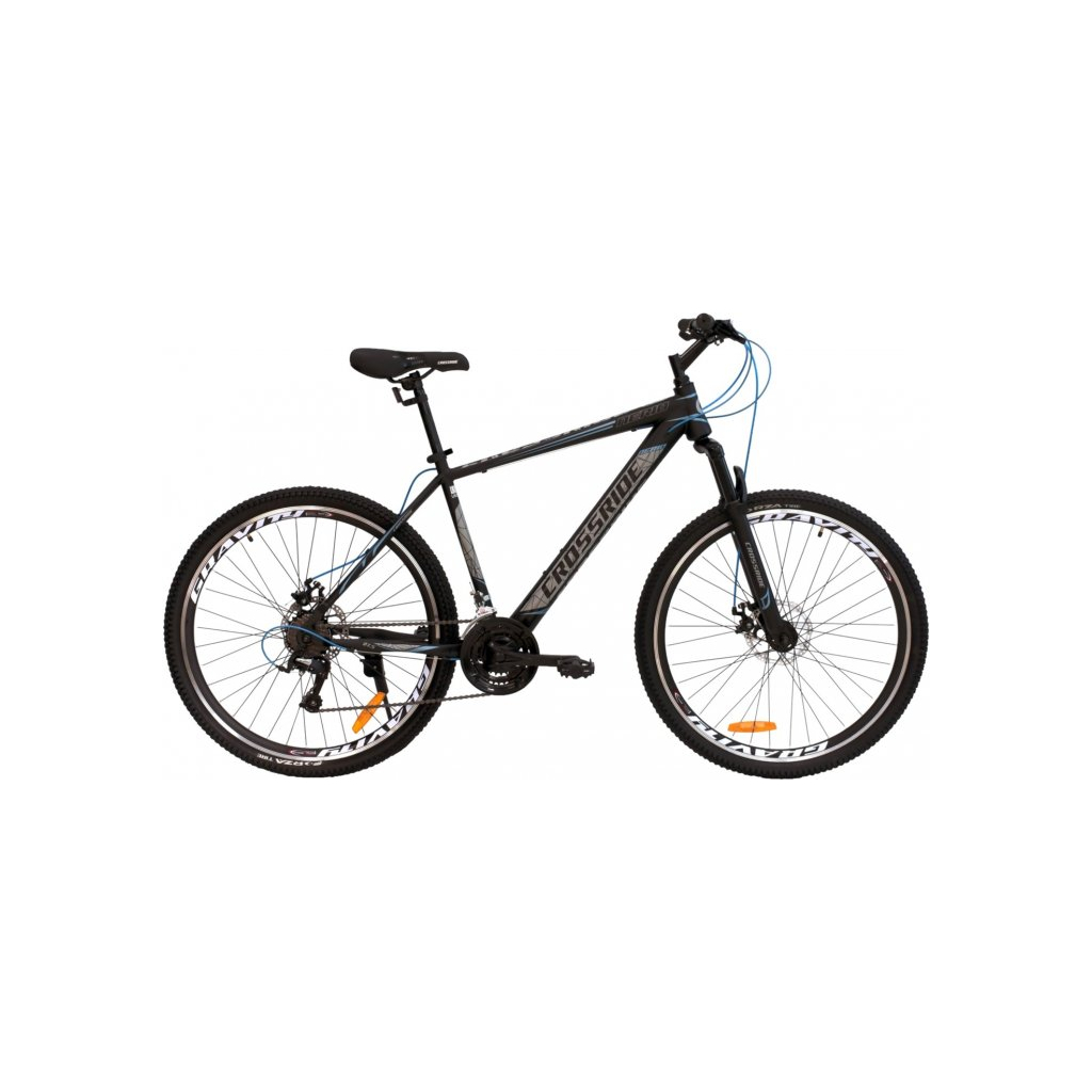 Велосипед Crossride Nerio 27,5" рама-17" St Black/Grey (0255-170-1)