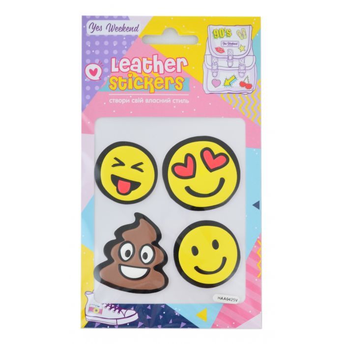 Стикер-наклейка Yes Leather stikers "Smile" (531628)