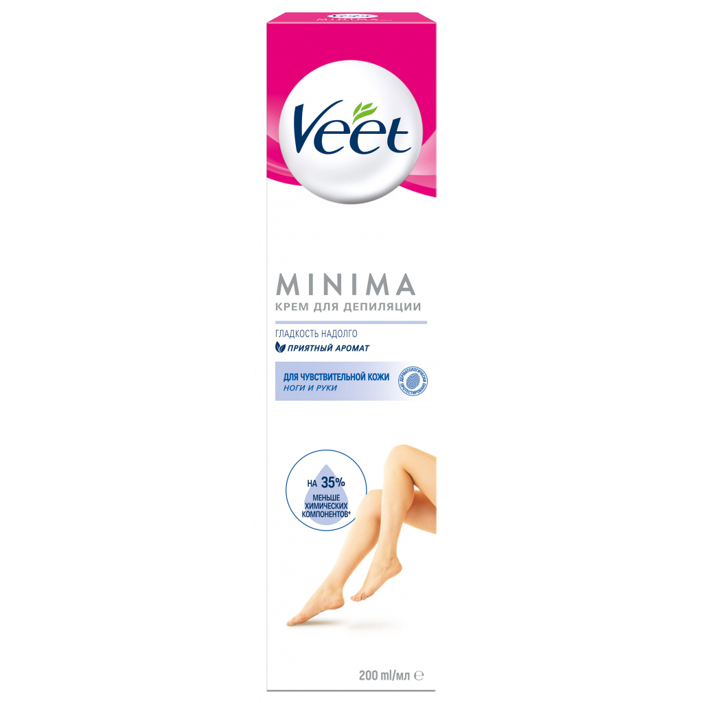 Крем для депиляции Veet Minima для чувствительной кожи 100 мл (4680012390137)