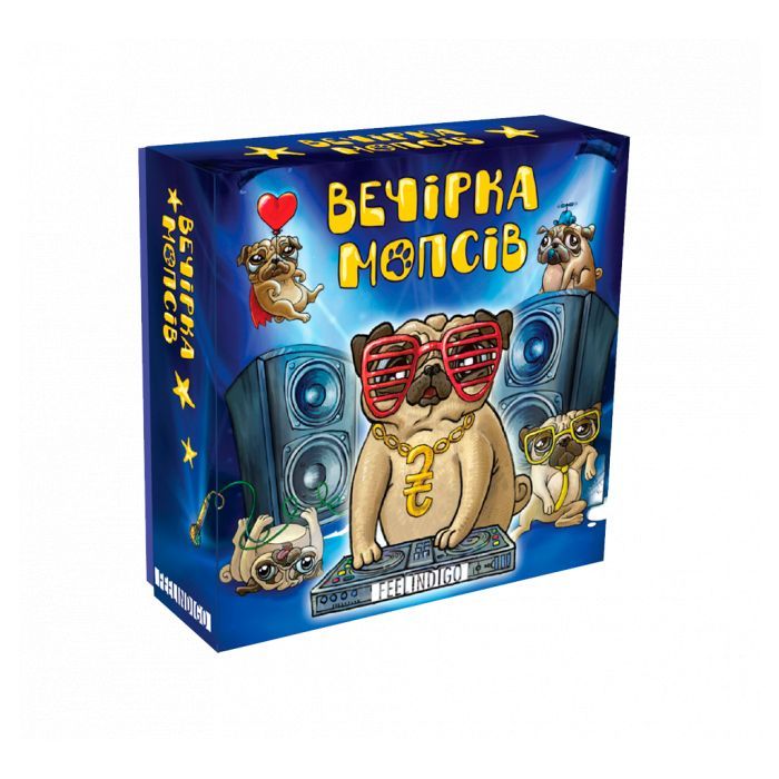 Настільна гра Feelindigo Вечірка мопсів (IM16001)