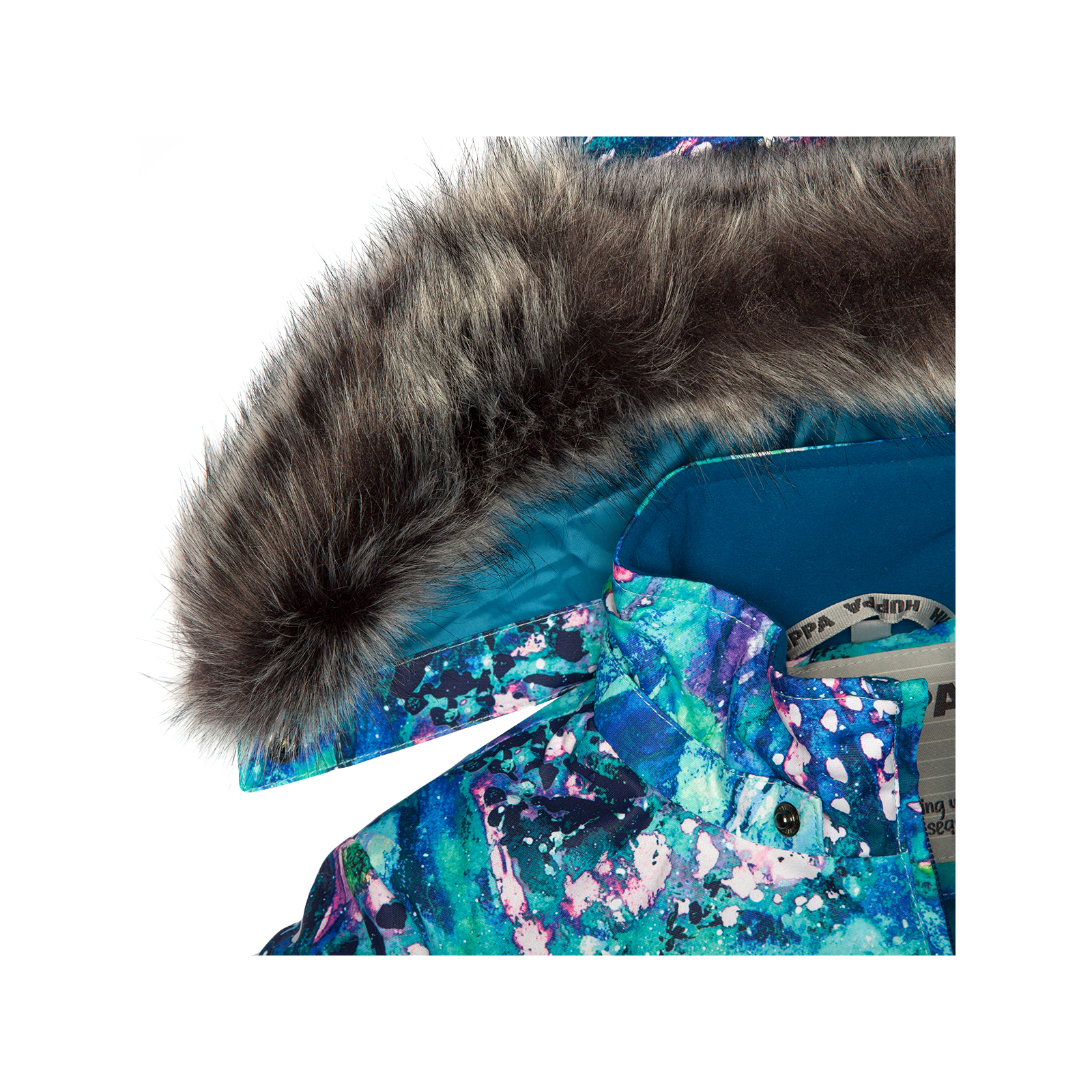 Куртка Huppa LOORE 17970030 голубой с принтом 116 (4741468975115) изображение 4