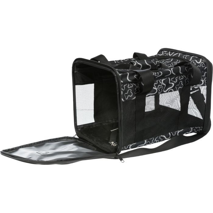Переноска для животных Trixie Adrina Carrier 26x27х42 см (черная с серым) (4011905028897) изображение 2