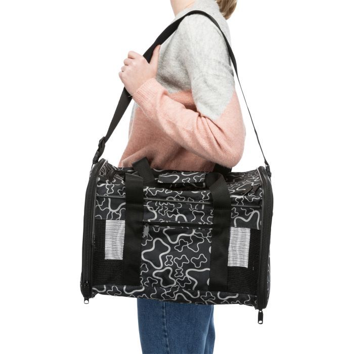 Переноска для животных Trixie Adrina Carrier 26x27х42 см (черная с серым) (4011905028897) изображение 5