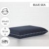 Подушка MirSon ортопедическая №6048 Noble stripe Blue sea Men 59х43х12 (2200003261714) изображение 2